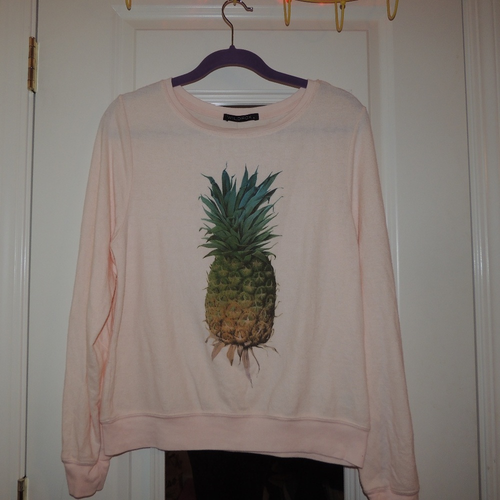 Wildfox Pineapple Sweatshirt NWOT